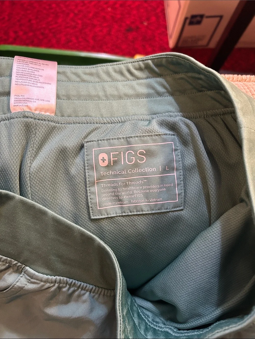 Figs Jade Green Medical Scrub Top and Pants